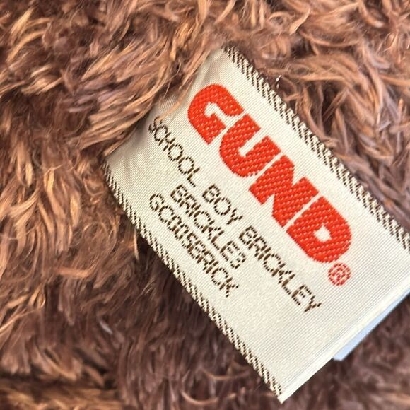 GUND School Boy Brickley Bear stuffed animals Teddy Bear Plush 15” - Picture 8 of 10